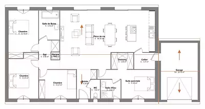 Maison neuve, 120 m²