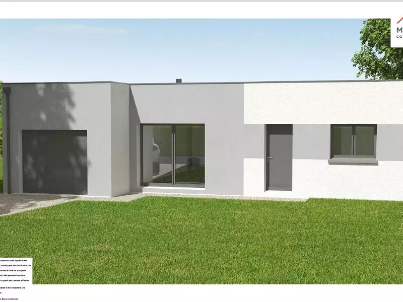 Maison neuve, 83 m² - Louplande (72210)