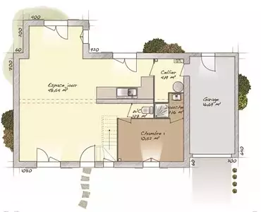 Maison neuve, 114 m²