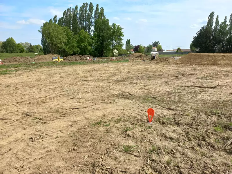 Terrain à bâtir, 424 m² - Saint-Mars-de-Coutais (44680)