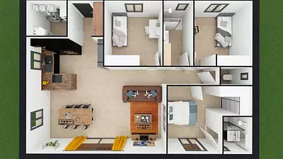 Maison neuve, 87 m²