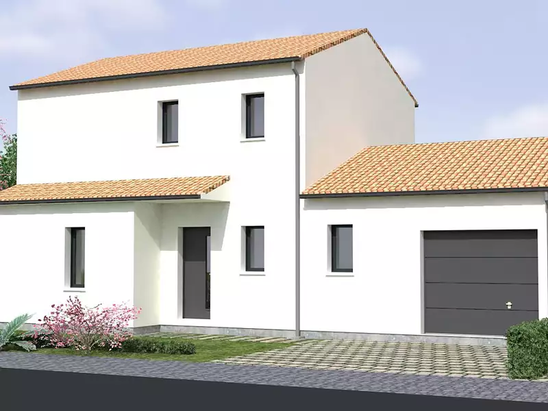 Maison neuve, 108,95 m² - Ligné (44850)