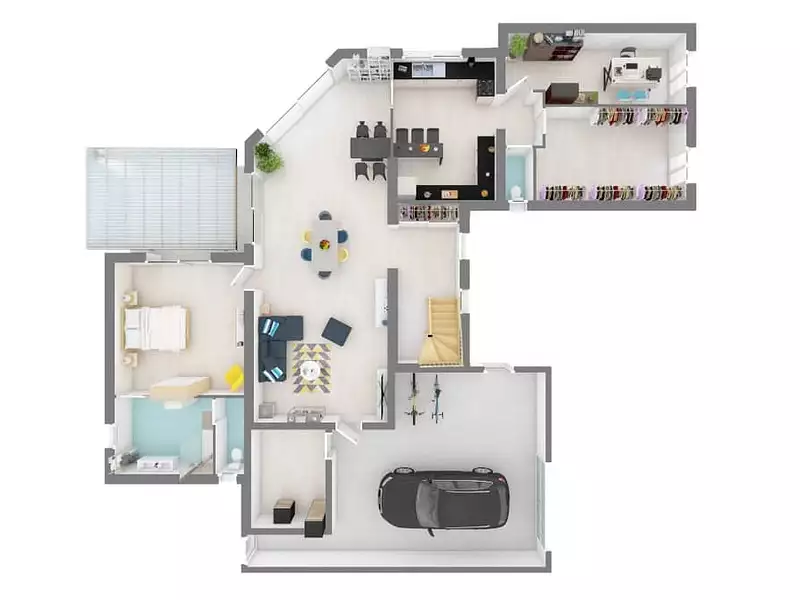 Maison neuve, 143 m² - Marans (17230)