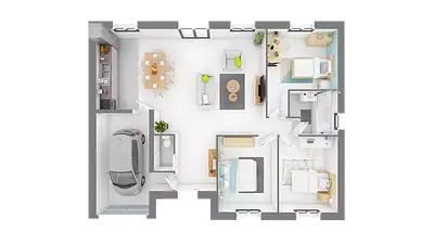 Maison neuve, 101 m²