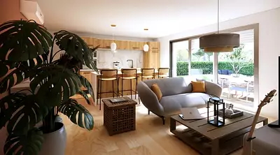 Maison neuve, 61 m²