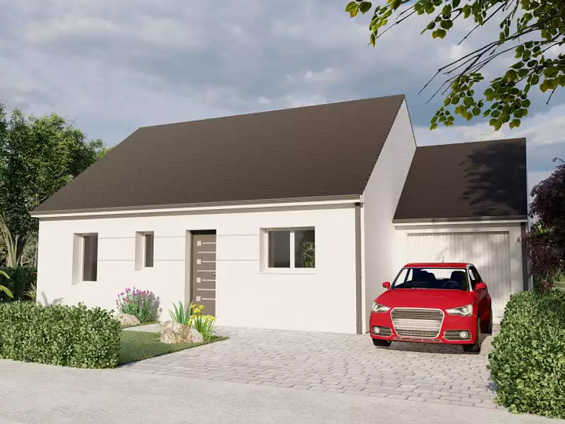 Maison neuve, 95 m² - Vern-d'Anjou (49220)