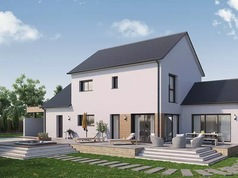 Maison neuve, 145 m² - Beaufort-en-Anjou (49250)