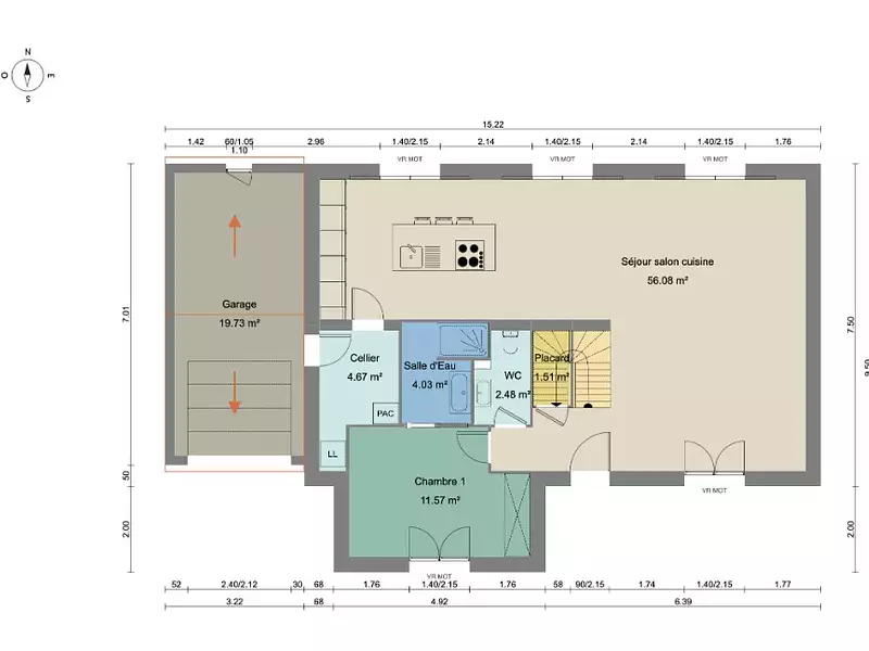 Maison neuve, 160 m² - Nesles-la-Vallée (95690)