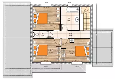 Maison neuve, 121 m²