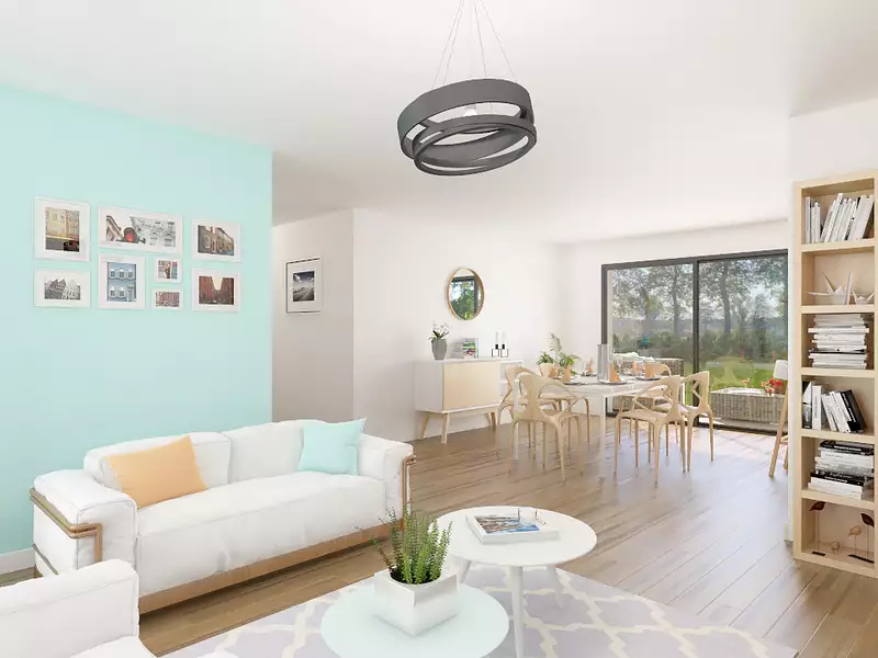 Maison neuve, 90,45 m² - Notre-Dame-de-Gravenchon (76330)