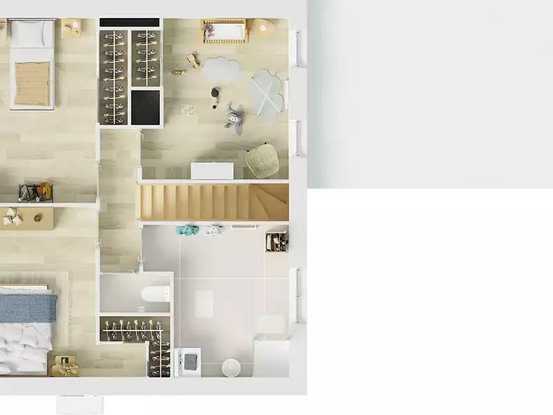Maison neuve, 80 m² - Vecquemont (80800)