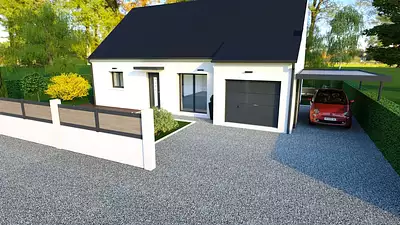 Maison neuve, 90 m²