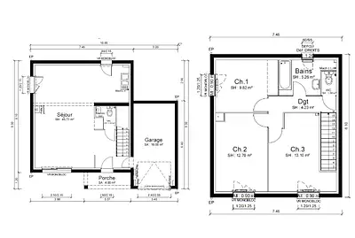 Maison neuve, 94 m²