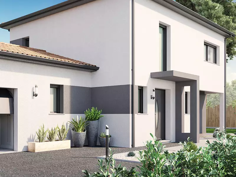 Maison neuve, 122 m² - Gradignan (33170)