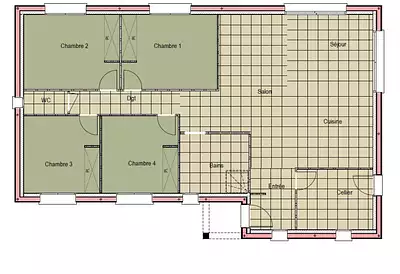 Maison neuve, 99 m²