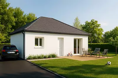 Maison neuve, 72 m²