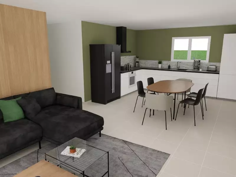 Maison neuve, 82 m² - Conches-en-Ouche (27190)