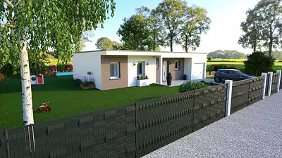 Maison neuve, 88,14 m²