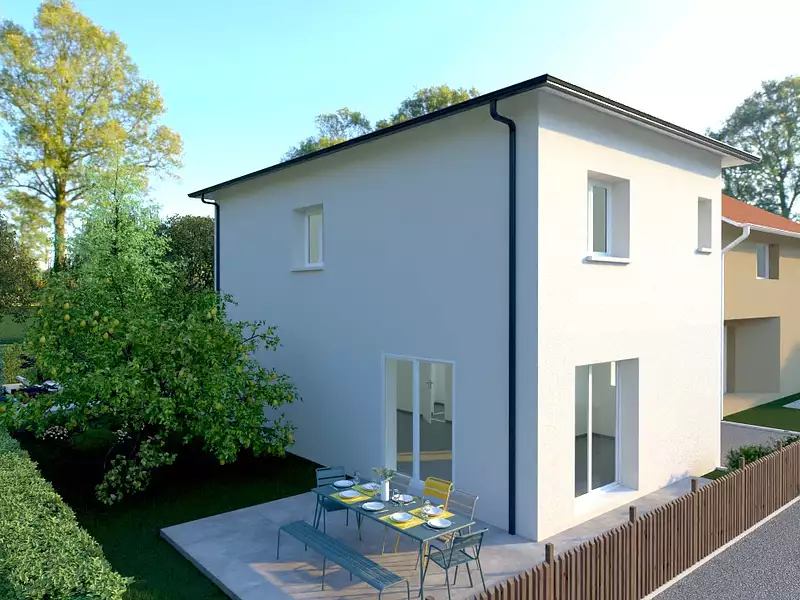 Maison neuve, 92 m² - Frontonas (38290)