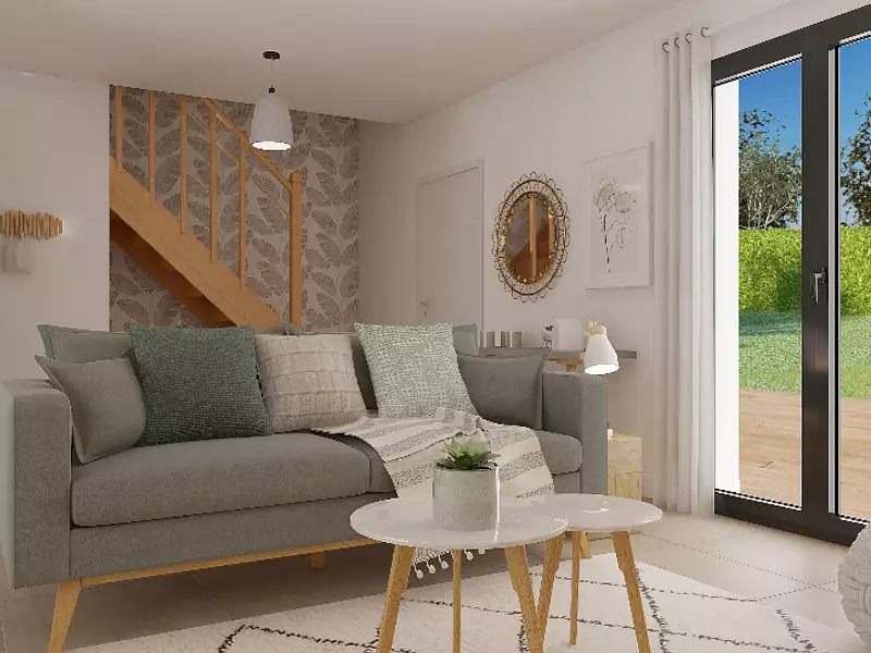 Maison neuve, 92 m² - Salins (77148)