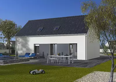 Maison neuve, 90 m²