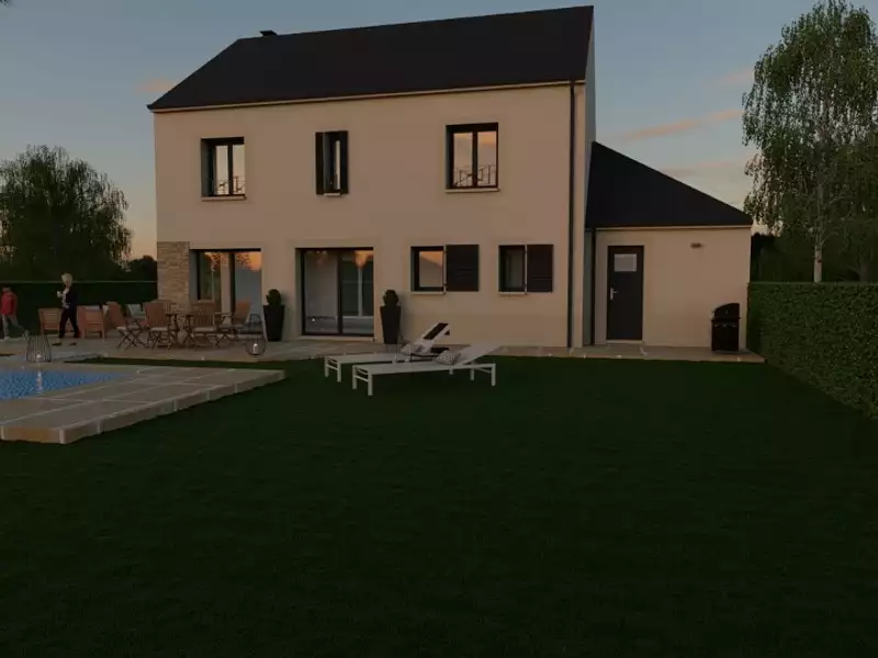 Maison neuve, 142 m² - Villejust (91140)