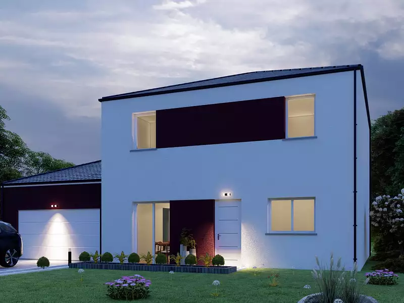 Maison neuve, 106 m² - Dommartin-lès-Toul (54200)