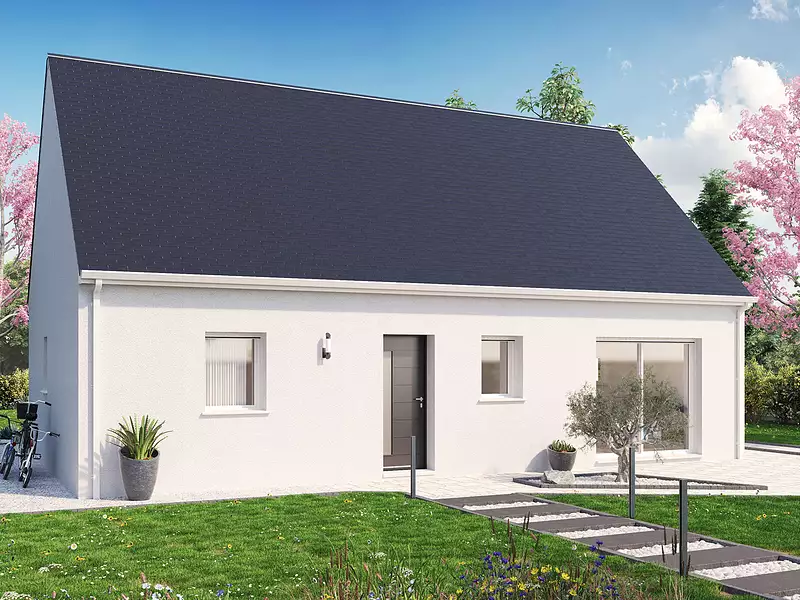 Maison neuve, 77 m² - Bricy (45310)