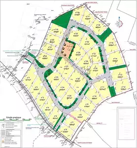 Terrain à bâtir, 393 m²
