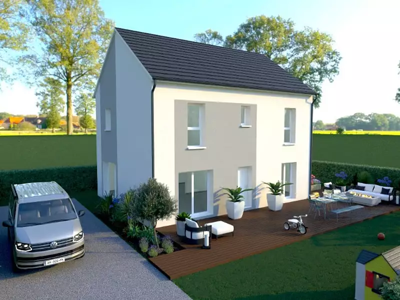 Maison neuve, 124 m² - Fresne-le-Plan (76520)