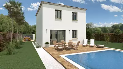 Maison neuve, 77 m²