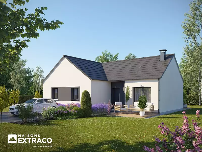 Maison neuve, 84 m² - Fresquiennes (76570)
