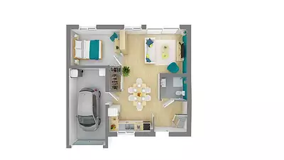 Maison neuve, 97 m²