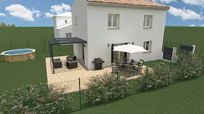 Terrain à bâtir, 350 m²