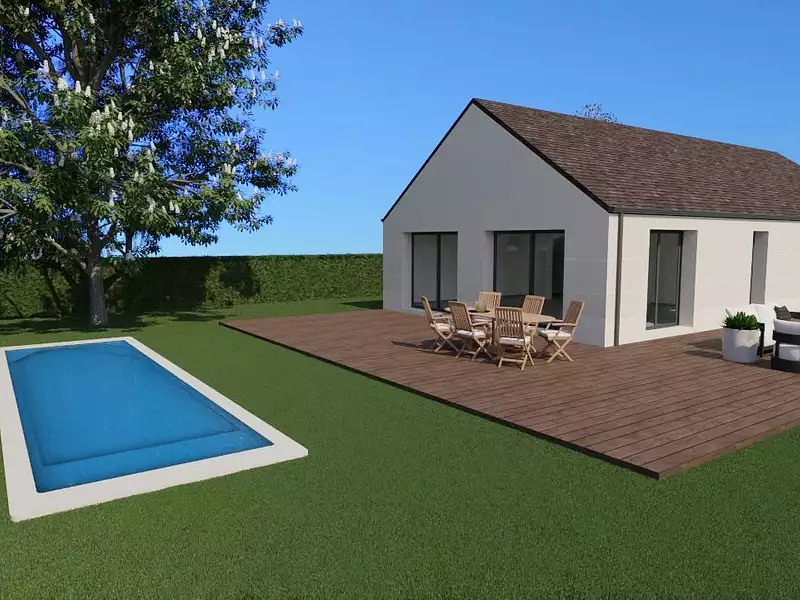 Maison neuve, 150 m² - Bussy-Saint-Georges (77600)