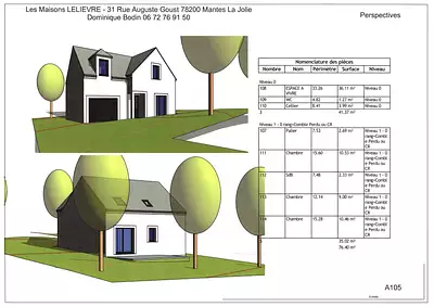 Maison neuve, 76 m²