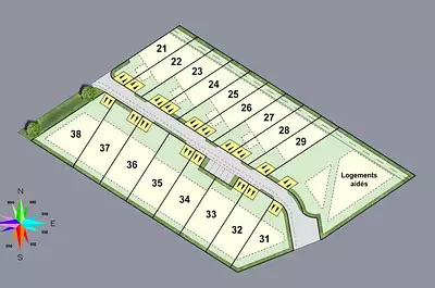 Terrain à bâtir, 304 m²