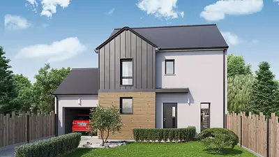 Maison neuve, 89 m²