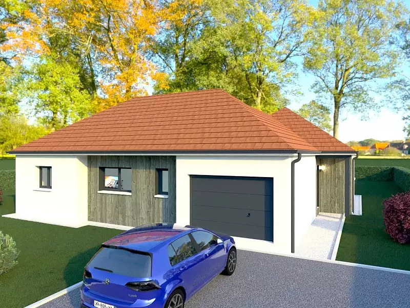 Maison neuve, 100 m² - Roye (80700)