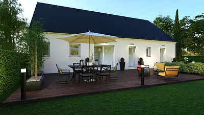 Maison neuve, 90 m²