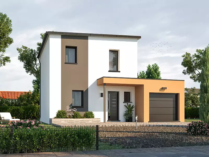 Maison neuve, 87 m² - Locqueltas (56390)