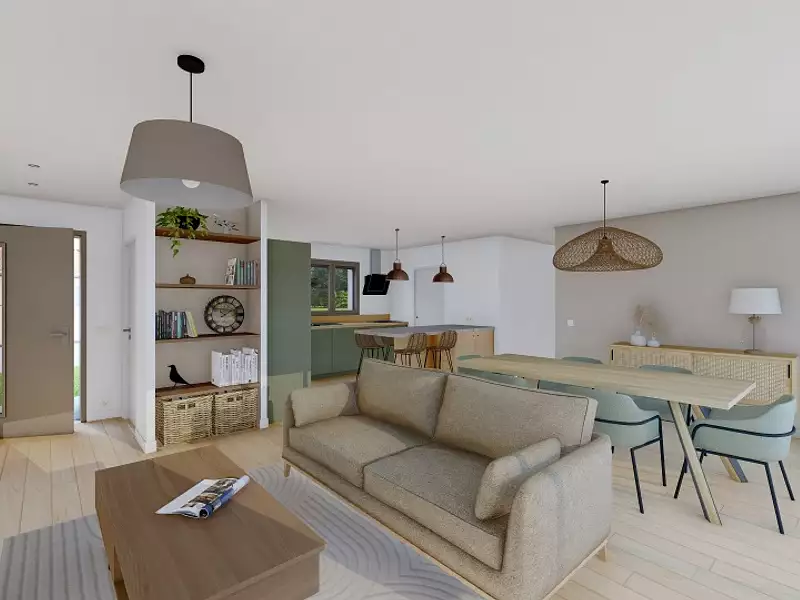 Maison neuve, 75 m² - Roaillan (33210)