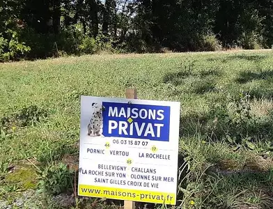 Terrain à bâtir, 275 m²