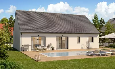 Maison neuve, 100 m²
