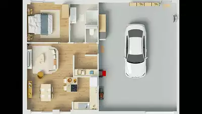 Maison neuve, 49 m²