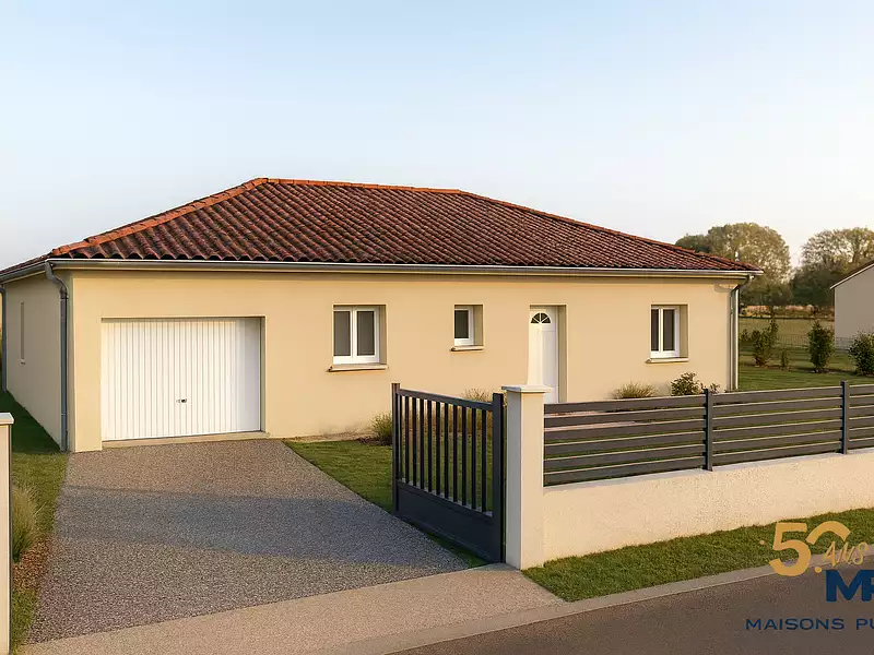 Maison neuve, 80 m² - Lay (42470)