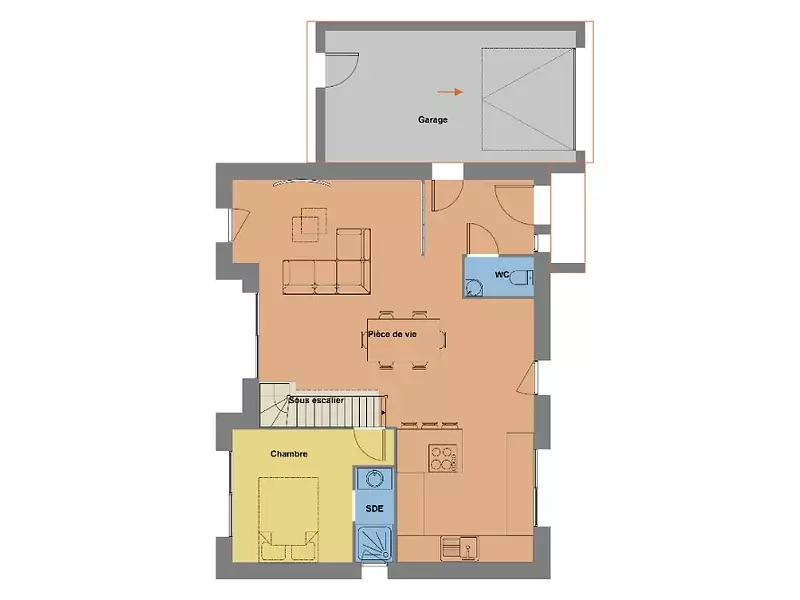 Maison neuve, 95 m² - Névez (29920)