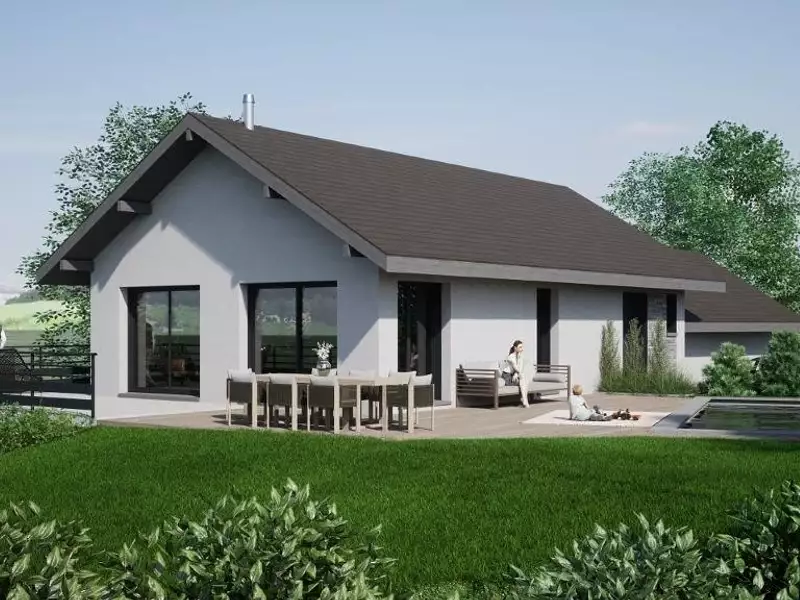 Maison neuve, 140 m² - Chênex (74520)
