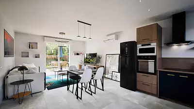 Maison neuve, 47,6 m²