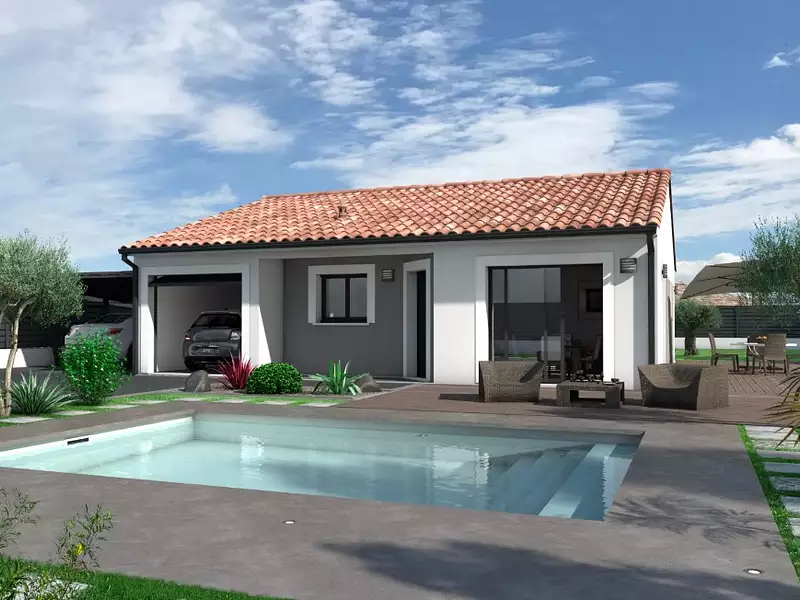 Maison neuve, 86 m² - Marcorignan (11120)
